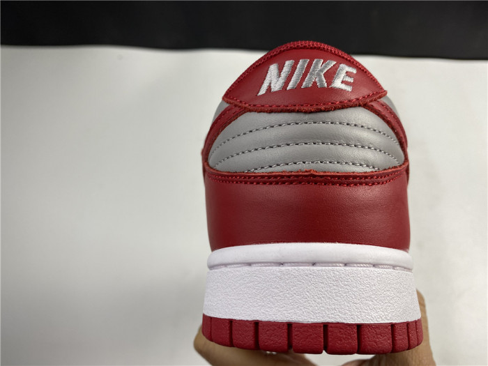 Nike Dunk Low Retro Medium Grey Varsity Red UNLV (2021) DD1391-002 - CCSHOES