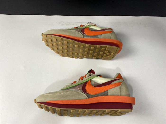 Nike LDWaffle CLOT sacai Net Orange Blaze DH1347-100 - CCSHOES