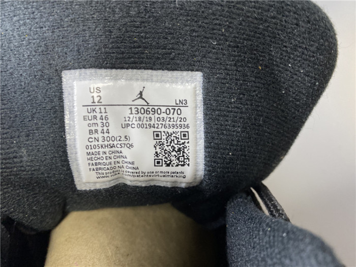 Air Jordan 12 Retro Black University Gold 130690-070 - CCSHOES
