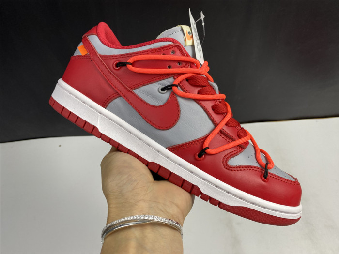 OFF-WHITE x Dunk Low 'University Red' CT0856-600 - CCSHOES