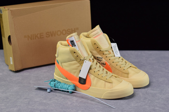 Off-White x Nike Blazer Mid “All Hallows Eve” AA3832-700 - CCSHOES