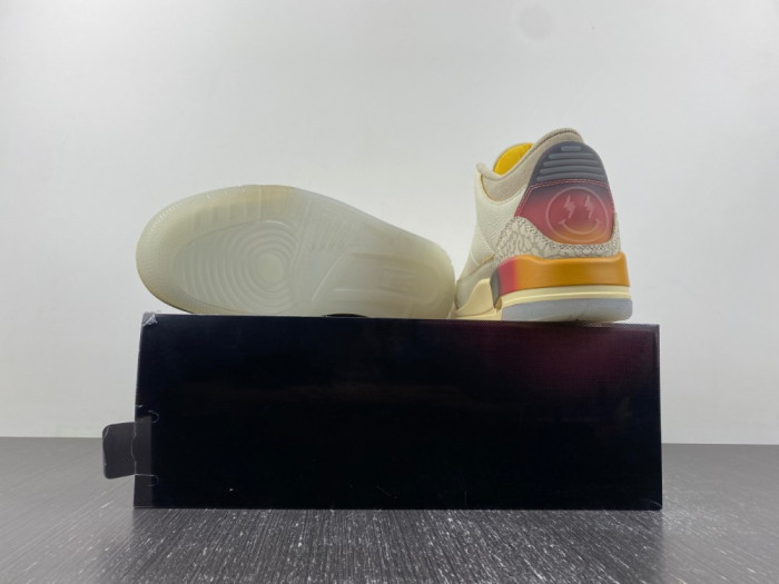 Jordan 3 Retro SP J Balvin Medellín Sunset Shoes FN0344-901 - CCSHOES