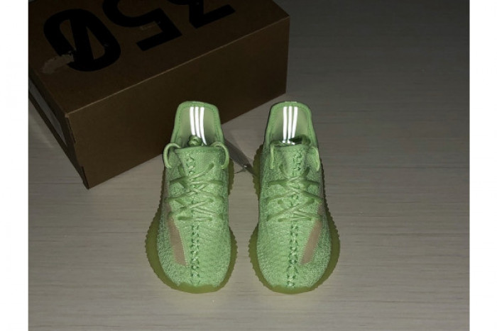 ADIDAS KIDS YEEZY 350 BOOST V2 GREEN Kid-EH5360 - CCSHOES