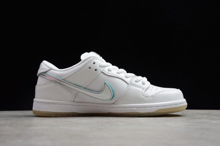 Nike SB Dunk Low Diamond Supply Co White Diamond BV1310-100 - CCSHOES