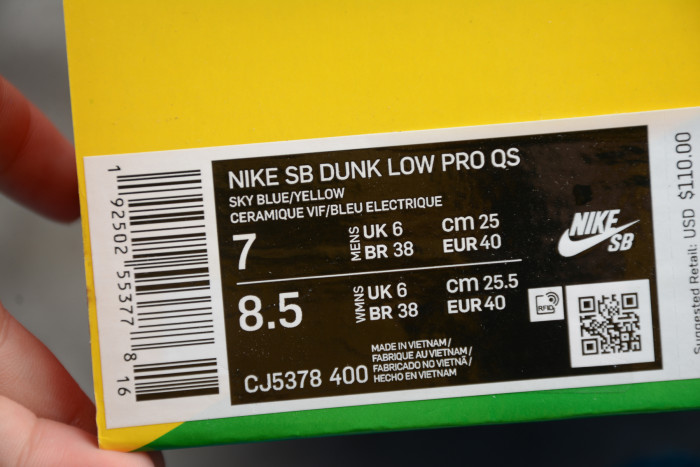 GRATEFUL DEAD NIKE SB DUNK LOW BLUE BEAR CJ5378-400 - CCSHOES