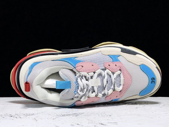 BLCG Triple S White Blue (W) 524039 W09OH 4196 - CCSHOES