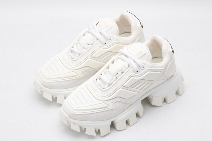 PRAD CLOUDBUST THUNDER KNIT WHITE - CCSHOES