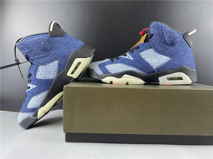 Air Jordan 6 “Washed Denim” CT5350-401 - CCSHOES
