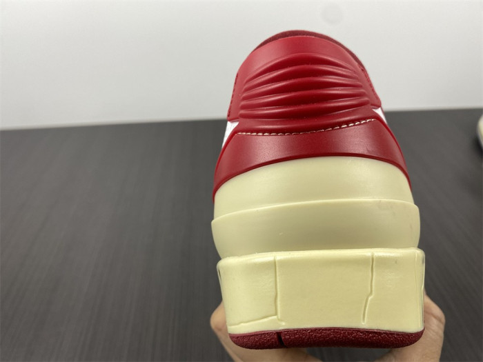 Jordan 2 Retro Low SP Off-White White Red DJ4375-106 - CCSHOES