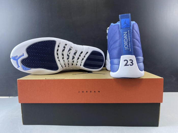Air Jordan 12 Retro Stone Blue 130690-404 - CCSHOES