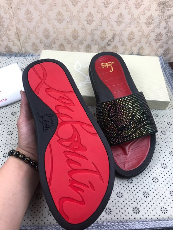 CHRISTIAN LOUBOUTIN SLIPPERS - CCSHOES