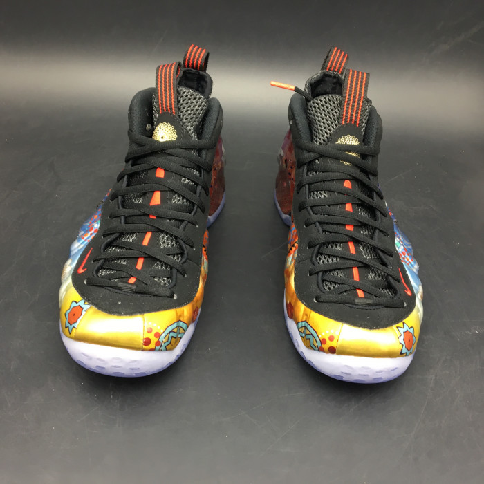 NIKE AIR FOAMPOSITE ONE LNY QS "LUNAR NEW YEAR 2018" AO7541-006 - CCSHOES