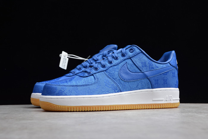 AIR FORCE 1 LOW CLOT BLUE SILK CJ5290-400 - CCSHOES