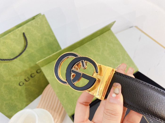 GUCC Wallet & Belt Set(3.8 CM) - CCSHOES