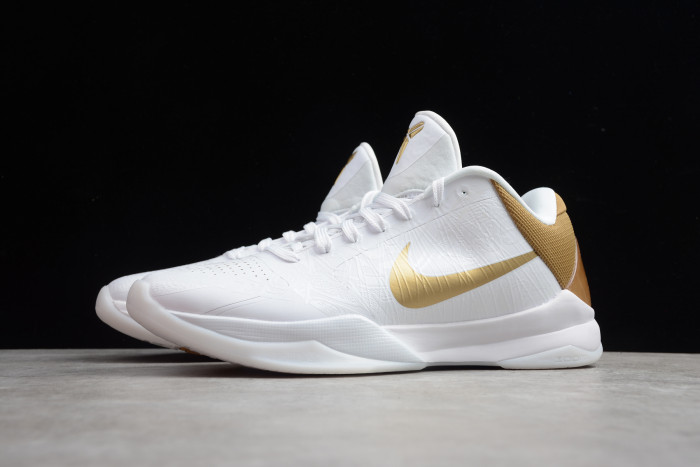 NIKE KOBE 5 BIG STAGE HOME 386429-108 - CCSHOES