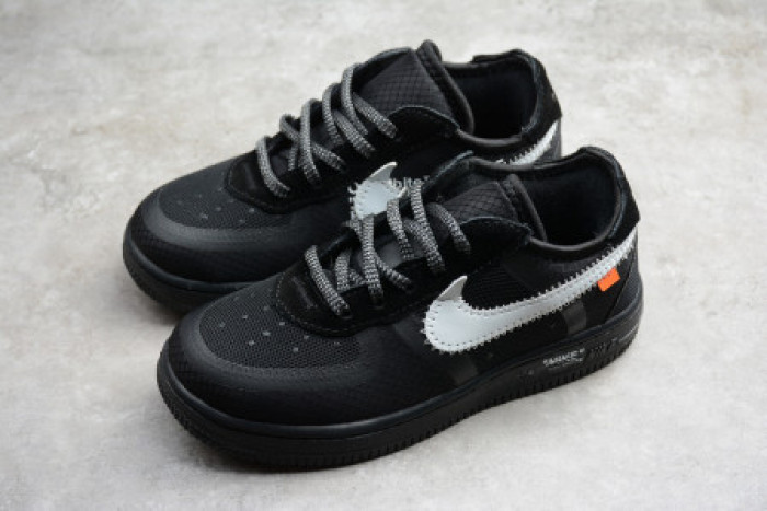 AIR FORCE 1 LOW OFF-WHITE BLACK (TD) BV0853-001 - CCSHOES