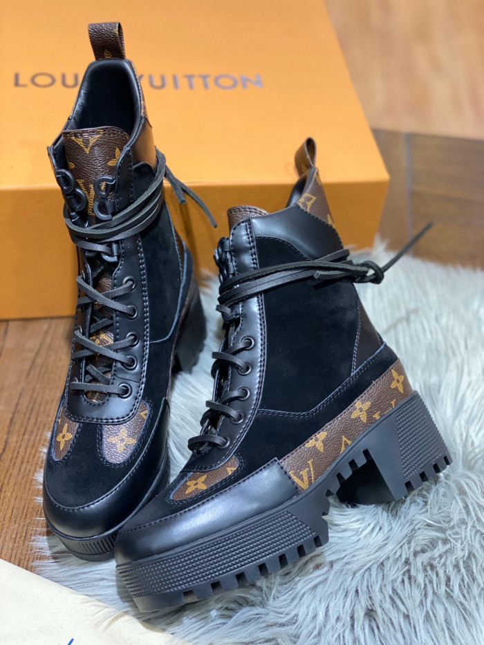 LOUI VUITTO LAUREATE PLATFORM DESERT BOOT - CCSHOES