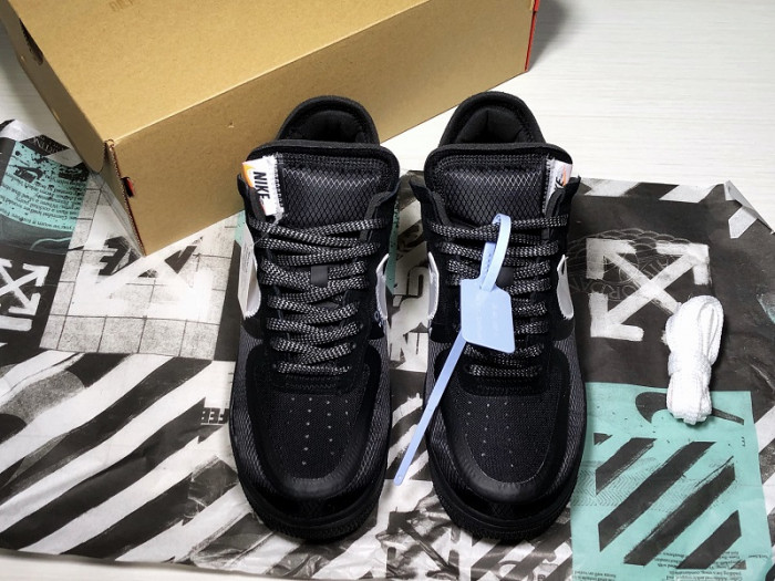 AIR FORCE 1 LOW OFF-WHITE BLACK WHITE AO4606-001 - CCSHOES
