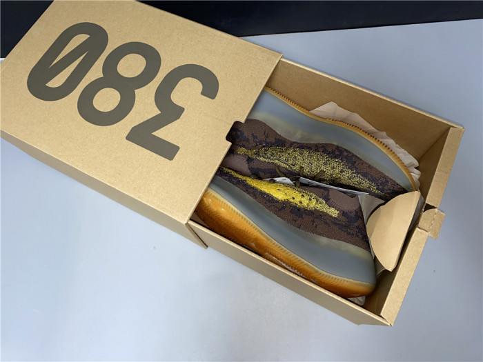 ADIDAS YEEZY BOOST 380 'COFFEE GOLD’ NON-REFLECTIVE FZ4982 - CCSHOES