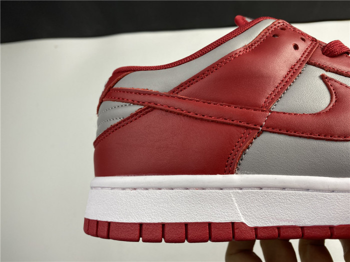Nike Dunk Low Retro Medium Grey Varsity Red UNLV (2021) DD1391-002 - CCSHOES