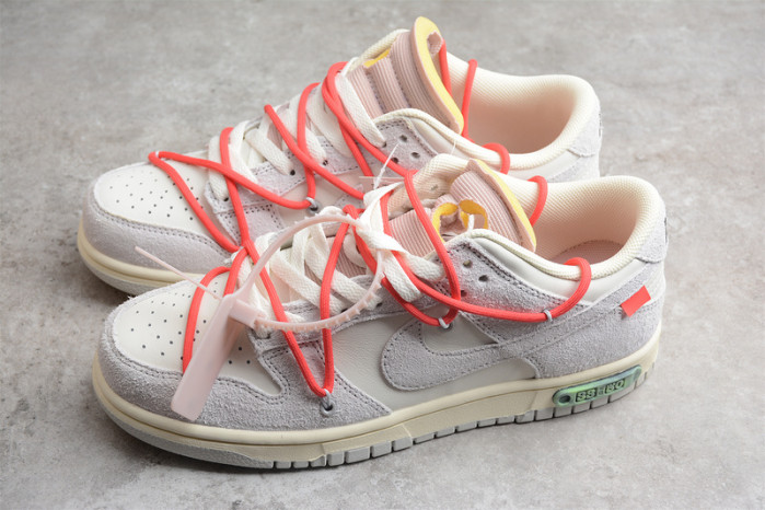 OFF-WHITE X DUNK LOW 'LOT 33 OF 50' DJ0950-118 - CCSHOES