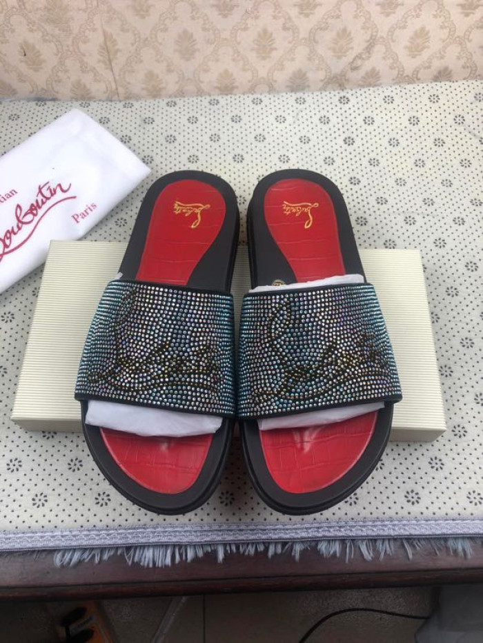 CHRISTIAN LOUBOUTIN SLIPPERS - CCSHOES