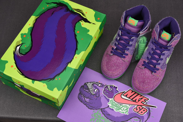 Nike SB Dunk High Reverse Skunk 420 CW9971-500 - CCSHOES