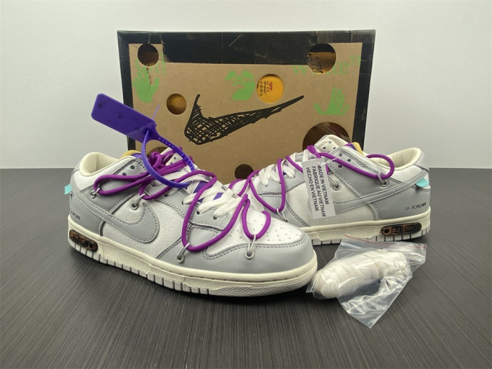 Nike Dunk Low Off-White Lot 28 DM1602-111 - CCSHOES