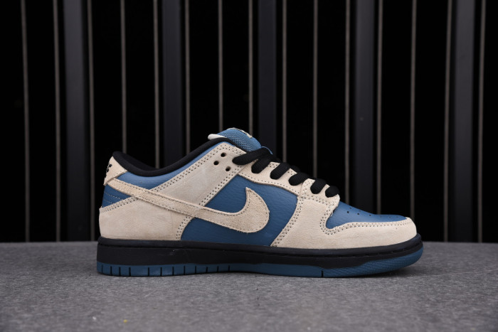 Nike SB Dunk Low Light Cream Thunderstorm BQ6817-200 - CCSHOES