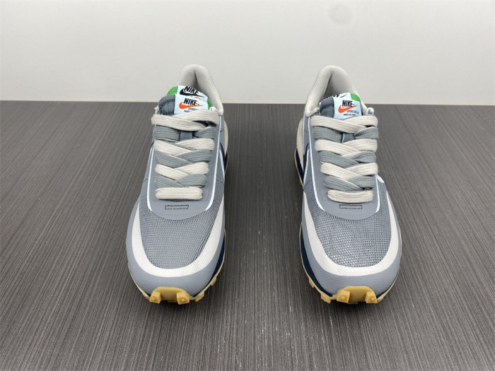 Nike LD Waffle sacai CLOT Kiss of Death 2 Cool Grey DH3114-001 - CCSHOES