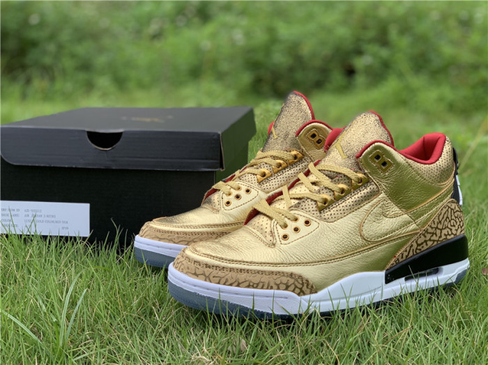 Air Jordan 3 JTH “Gold Oscars” AJ3-933512 - CCSHOES