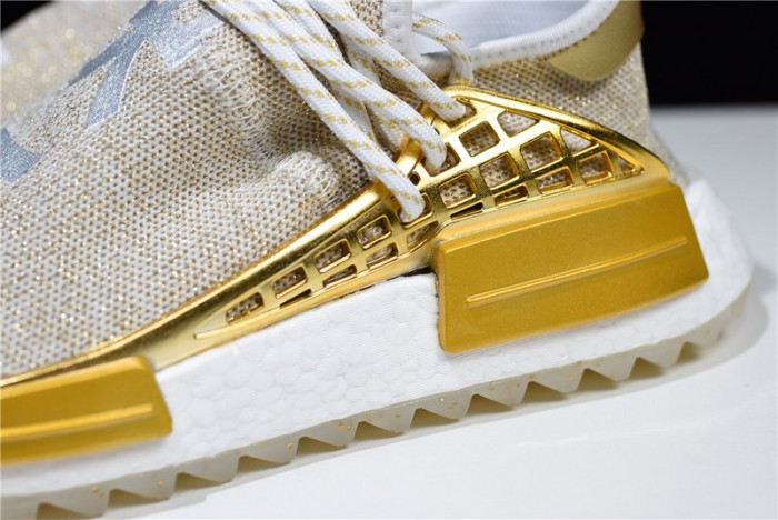 Pharrell adidas NMD Hu China Gold HAPPY F99762 - CCSHOES