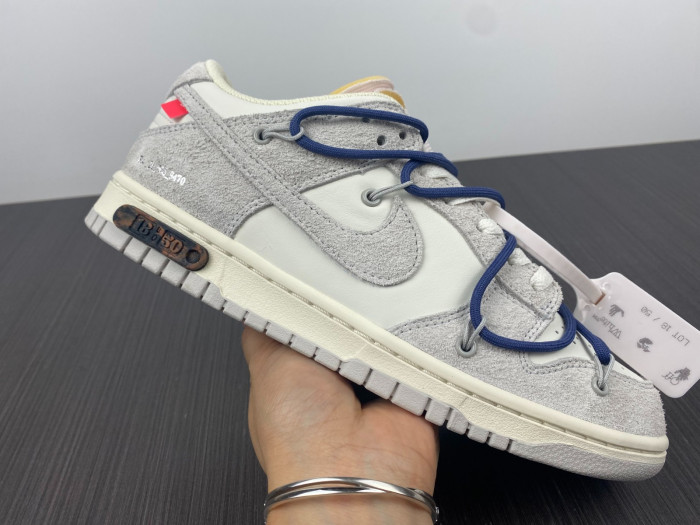 Nike Dunk Low Off-White Lot 18 DJ0950-112 - CCSHOES