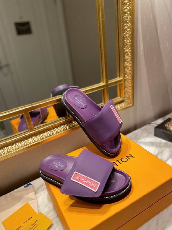 LV SLIPPERS - CCSHOES