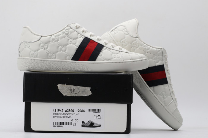 GUCC LOW-TOP SNEAKER - CCSHOES