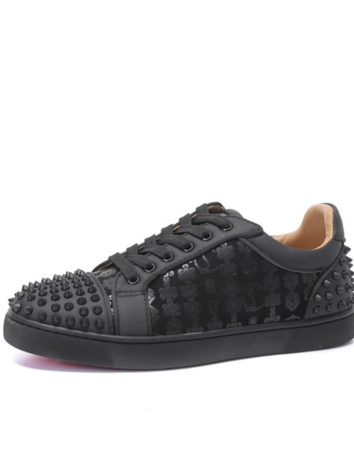 Christian Louboutin Louis Junior Spikes - CCSHOES