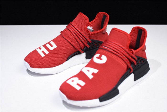 ADIDAS mens PW HUMAN RACE NMD "PHARRELL" red BB0616 - CCSHOES