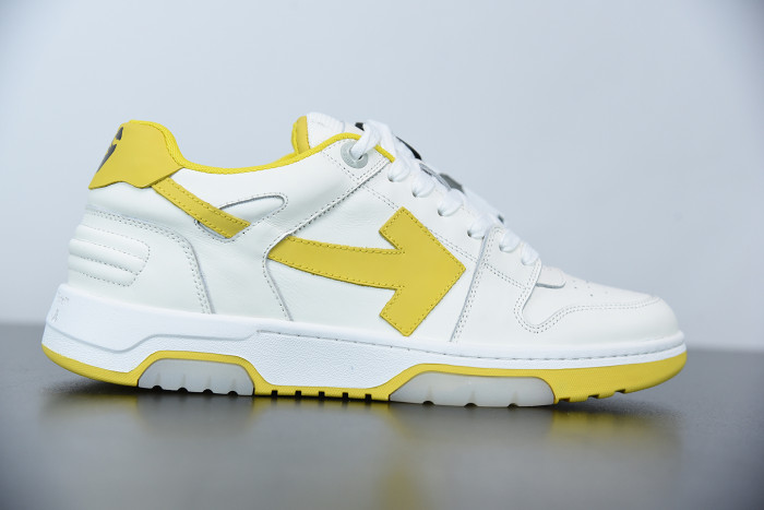 OFF WHITE™ C/O VIRGIL ABLOH OUT OF OFFICE LOW-TOP LEATHER SNEAKERS "OOO" - CCSHOES