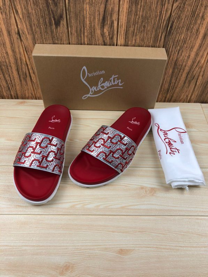 CHRISTIAN LOUBOUTIN SLIPPERS - CCSHOES
