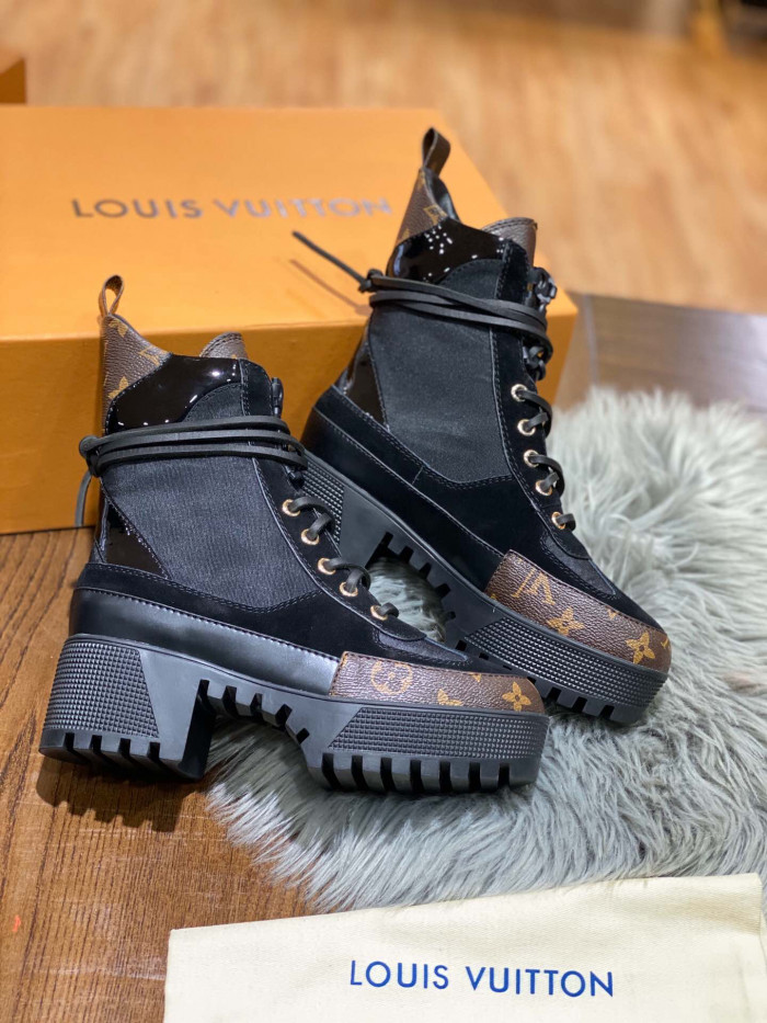LOUI VUITTO LAUREATE PLATFORM DESERT BOOT - CCSHOES