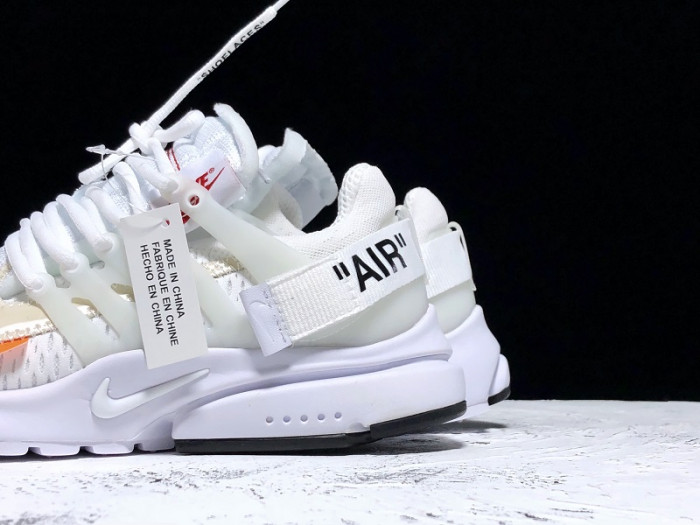 OFF-WHITE X NIKE AIR PRESTO WHITE AA3830-100 - CCSHOES