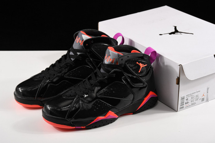 Air Jordan 7 Retro Black Patent 313358-006 - CCSHOES