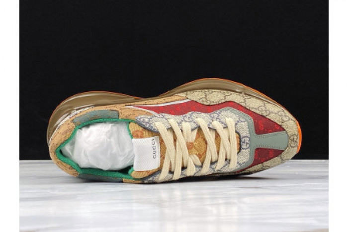 GUCC RHYTON VINTAGE TRAINER SNEAKER 620185 99WG0 6060 - CCSHOES