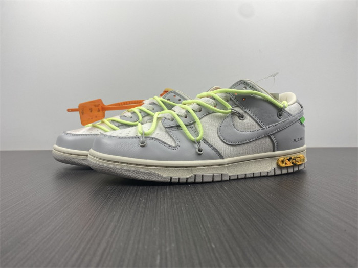 Nike Dunk Low Off-White Lot 43 DM1602-128 - CCSHOES