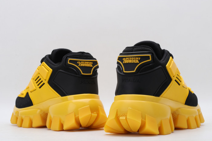 PRAD CLOUDBUST THUNDER KNIT YELLOW AND BLACK - CCSHOES