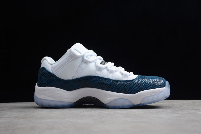 Air Jordan 11 Low “Navy Blue Snakeskin” CD6846-102 - CCSHOES