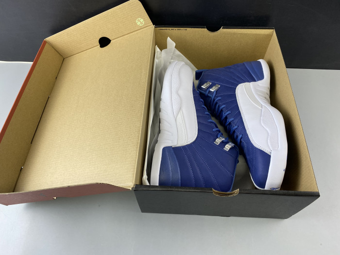 Air Jordan 12 Retro Stone Blue 130690-404 - CCSHOES