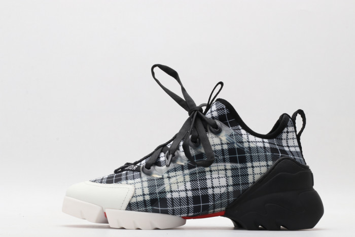 DR-CONNECT BLACK PLAID - CCSHOES