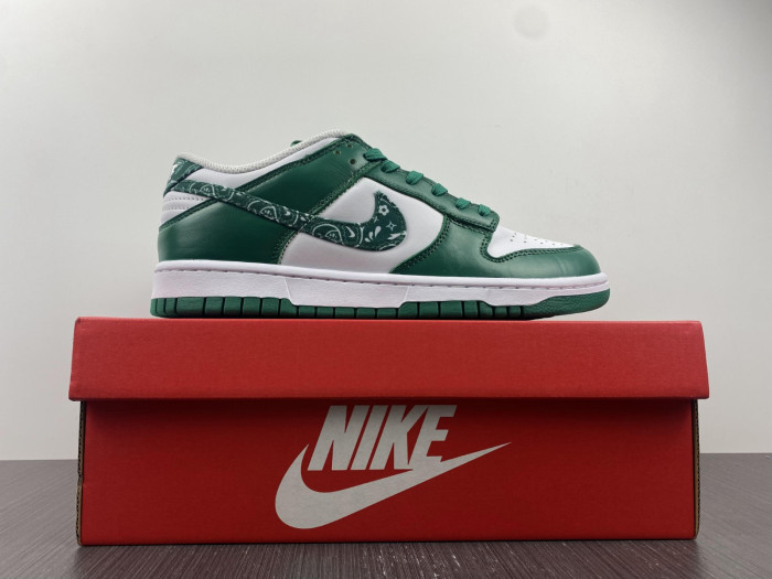 NIKE DUNK LOW ESSENTIAL PAISLEY PACK GREEN (W) DH4401-102 - CCSHOES