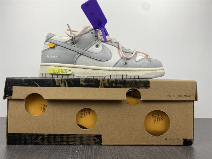 Nike Dunk Low Off-White Lot 24 DM1602-119 - CCSHOES